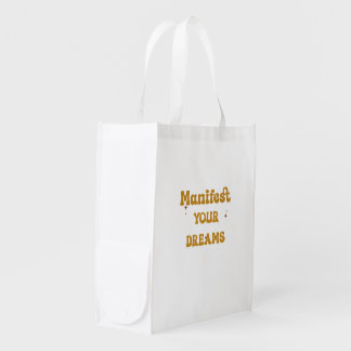 YOUR DREAMS GROCERY BAG