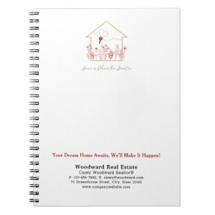 Your Dreams Home Awaits Budget Marketing Realtor Notebook