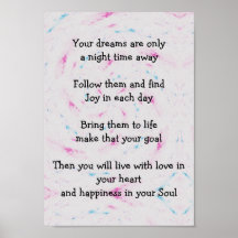 Your dreams inspirational poster
