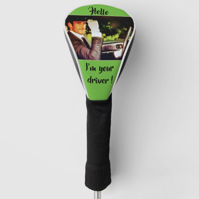 Your Driver Golf Head Cover (Front)