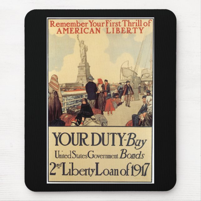 "Your Duty" - 2nd Liberty Loan Mouse Pad (Front)