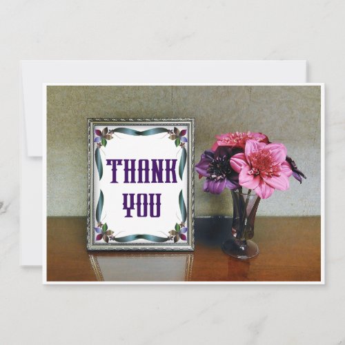 your efforts thank you card