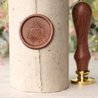 Your Elegant Script Monogram Initial Wax Seal Stam