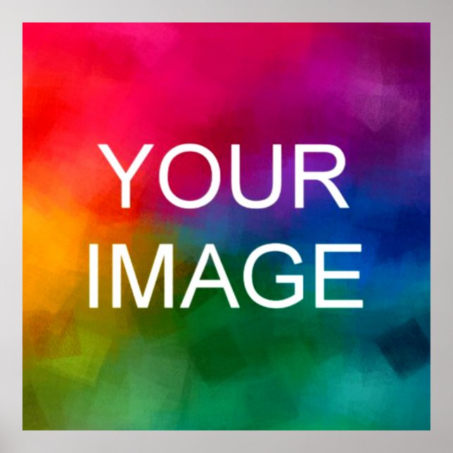 Your Event Wedding Family Photo Heavyweight Paper Poster (Front)