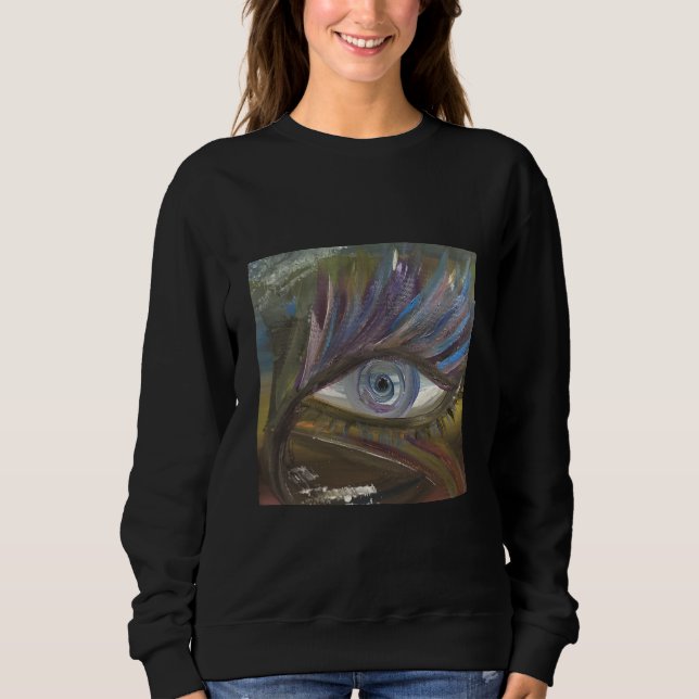 Your Eye Is The Mirror Of Your Soul Sweatshirt (Front)