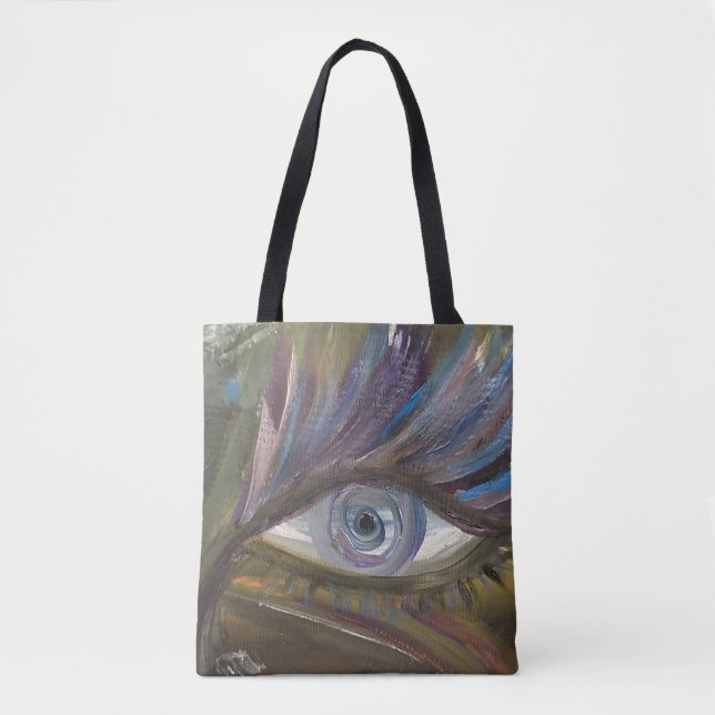 Your Eye Is The Mirror Of Your Soul Tote Bag (Front)