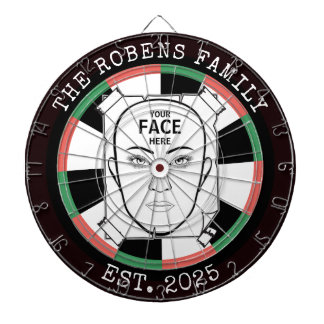 Your Face Here Dartboard