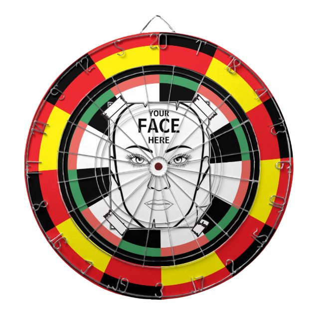 Your Face Here Dartboard (Front)