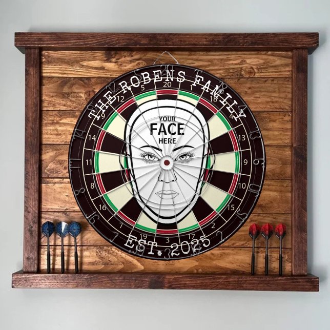 Your Face Here Dartboard (Creator Uploaded)