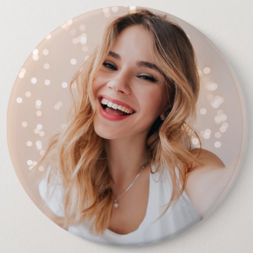 Your face on a birthday button