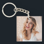 Your face on a birthday  keychain<br><div class="desc">Choose this fun template to upload your photo to awesome party decor or birthday gifts! 
Replace the photo with your own for a fun birthday decoration
Feel free to message me if you need help and I'll be happy to help!</div>