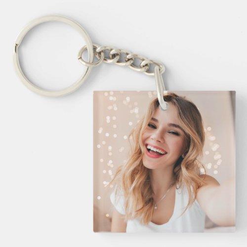 Your face on a birthday  keychain