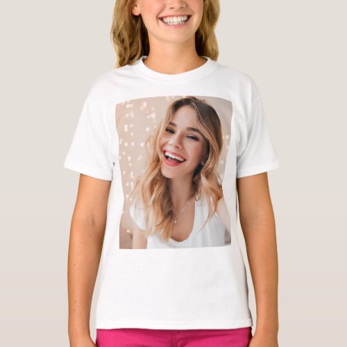 Your face on a birthday personalised T_Shirt