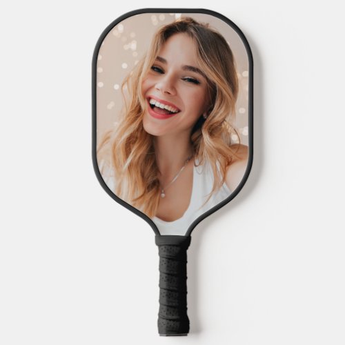 Your face on a birthday pickleball paddle