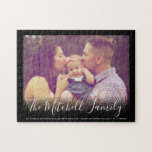 your family personalized unique keepsake Photo Jigsaw Puzzle<br><div class="desc">customize with your photo for any occasion,  special gift or souvenir</div>