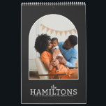 Your Family Photo Month By Month Personalized Cale Calendar<br><div class="desc">Add your own family photographs or art - your own unique calendar - simply upload your own photos or artwork and make a one of a kind personalized wall calendar from Ricaso.</div>