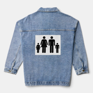 Your Family Photo On A Denim Jacket