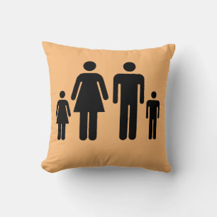 Your Family Photo On A Throw Pillow