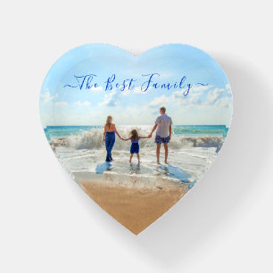 Your Family Photo Paperweight - The Best Family