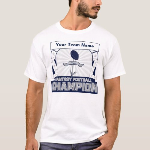 Your Fantasy Football Champion t_shirt