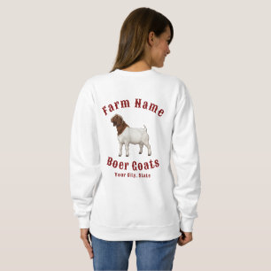 Your Farm Boer Goats Sweatshirt