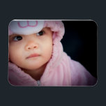 Your fave pic on a flexible flat magnet<br><div class="desc">Perfect for gifts this season. Add your own text and image</div>