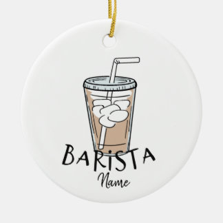 Your Favorite Barista Christmas Ornament