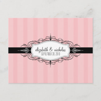 YOUR Favorite Color: Chic Deco Wedding Invitation