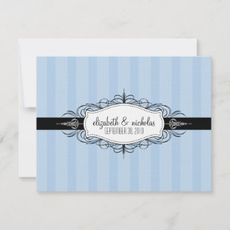 YOUR Favorite Color: Chic Deco Wedding Invitation