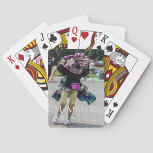 Your Favorite Festival Photo Personalizes these Poker Cards