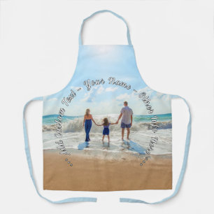 Your Favorite Photo Apron Gift with Custom Text
