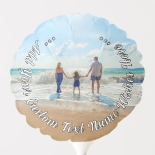 Your Favorite Photo Balloon Gift with Custom Text