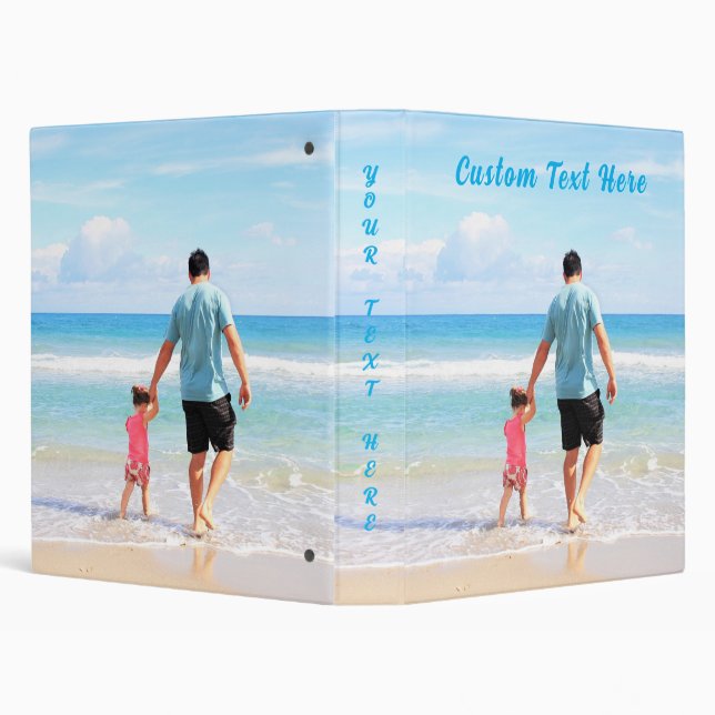 Your Favorite Photo Binder with Custom Text (Background)