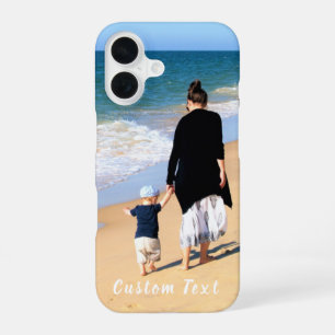Your Favorite Photo iPhone Case with Custom Text