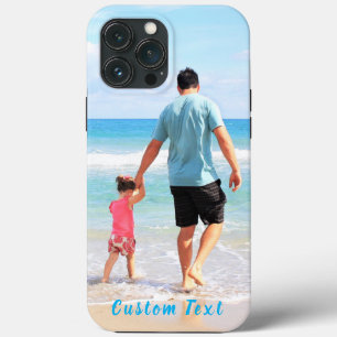Your Favorite Photo iPhone Case with Custom Text