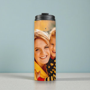 Your Favorite Photo or Logo Personalized Design Thermal Tumbler