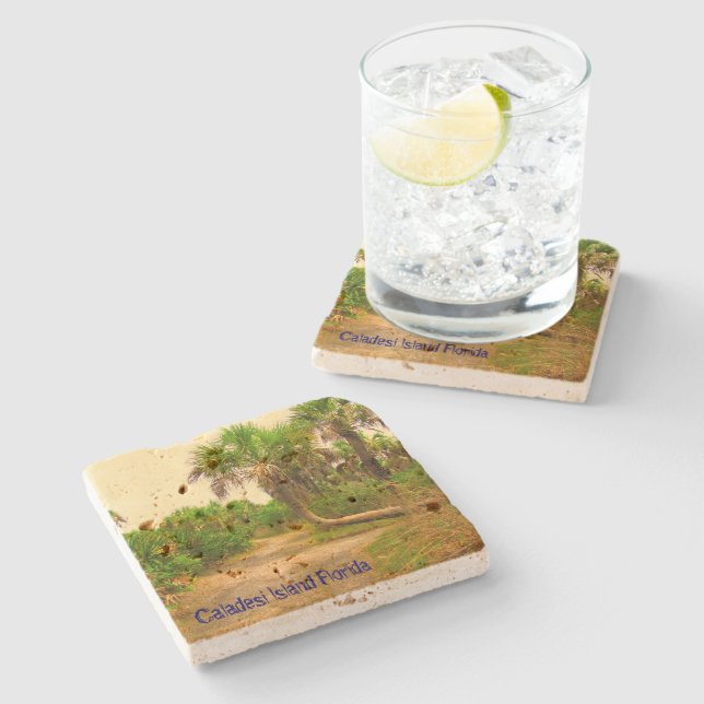 Your Favorite Photo Stone Coaster (Side)