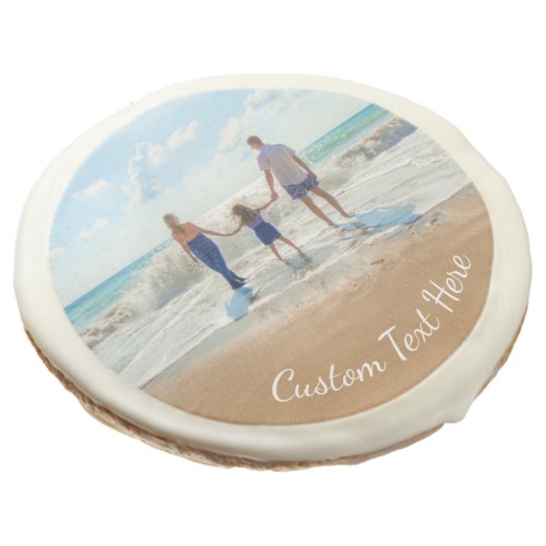 Your Favorite Photo Sugar Cookie with Custom Text