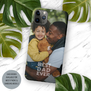Your Favorite Photograph And Best Dad Ever Text iPhone 11Pro Max Case