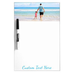 Your Favoritte Photo Dry Erase Board Custom Text