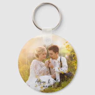 Your Favourite Couple Photo Keychain