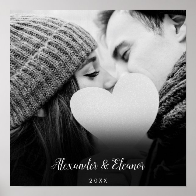 Your Favourite Couple Photo Poster (Front)