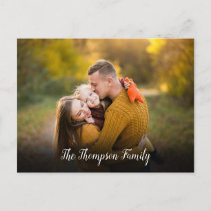 Your Favourite Family Photo Holiday Postcard