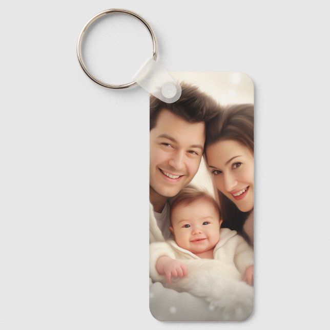Your Favourite Family Photo Keychain (Front)