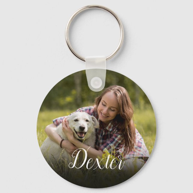 Your Favourite Pet Photo Keychain (Front)