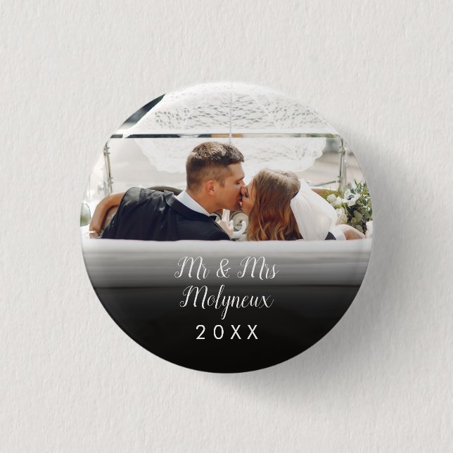Your Favourite Wedding Photo Button (Front)