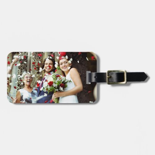Your Favourite Wedding Photo Luggage Tag