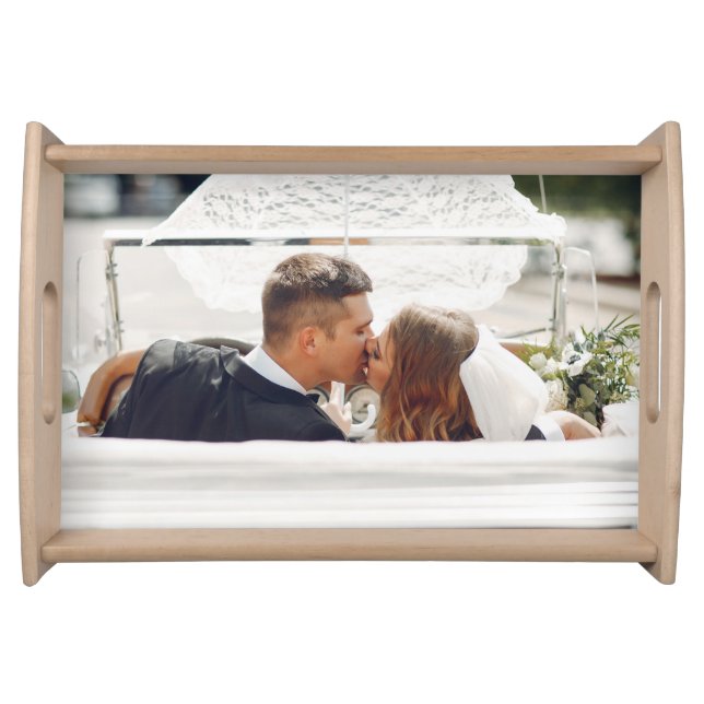 Your Favourite Wedding Photo Serving Tray (Front)