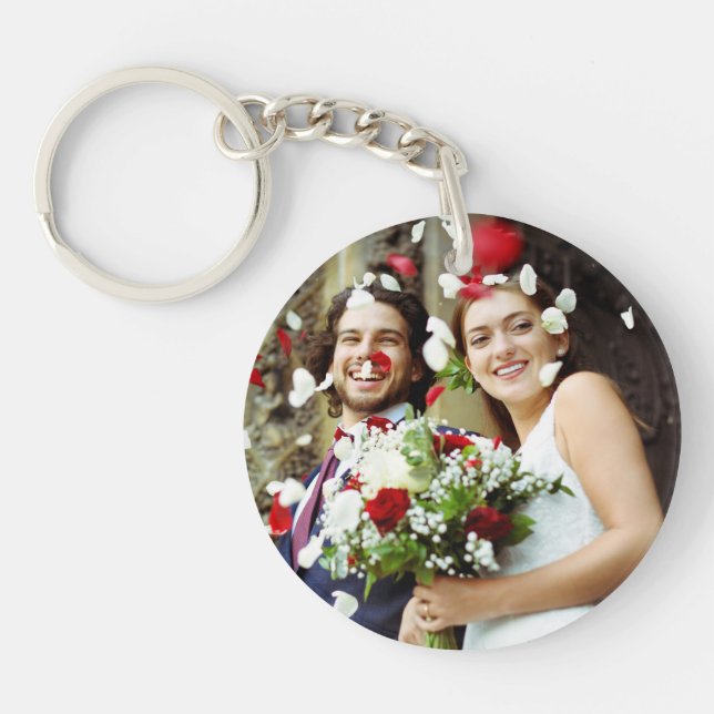 Your Favourite Wedding Photos Keychain (Front)
