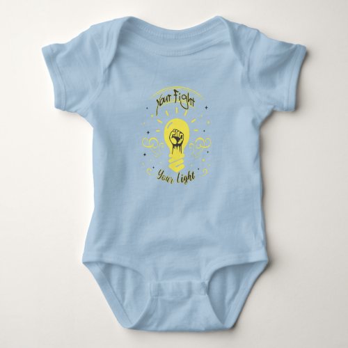Your Fight Your Light Baby Bodysuit